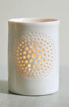 Load image into Gallery viewer, Dandelion maxi porcelain tealight holder
