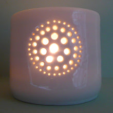 Load image into Gallery viewer, Dandelion mini porcelain tealight holder