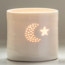 Load image into Gallery viewer, Night mini porcelain tealight holder