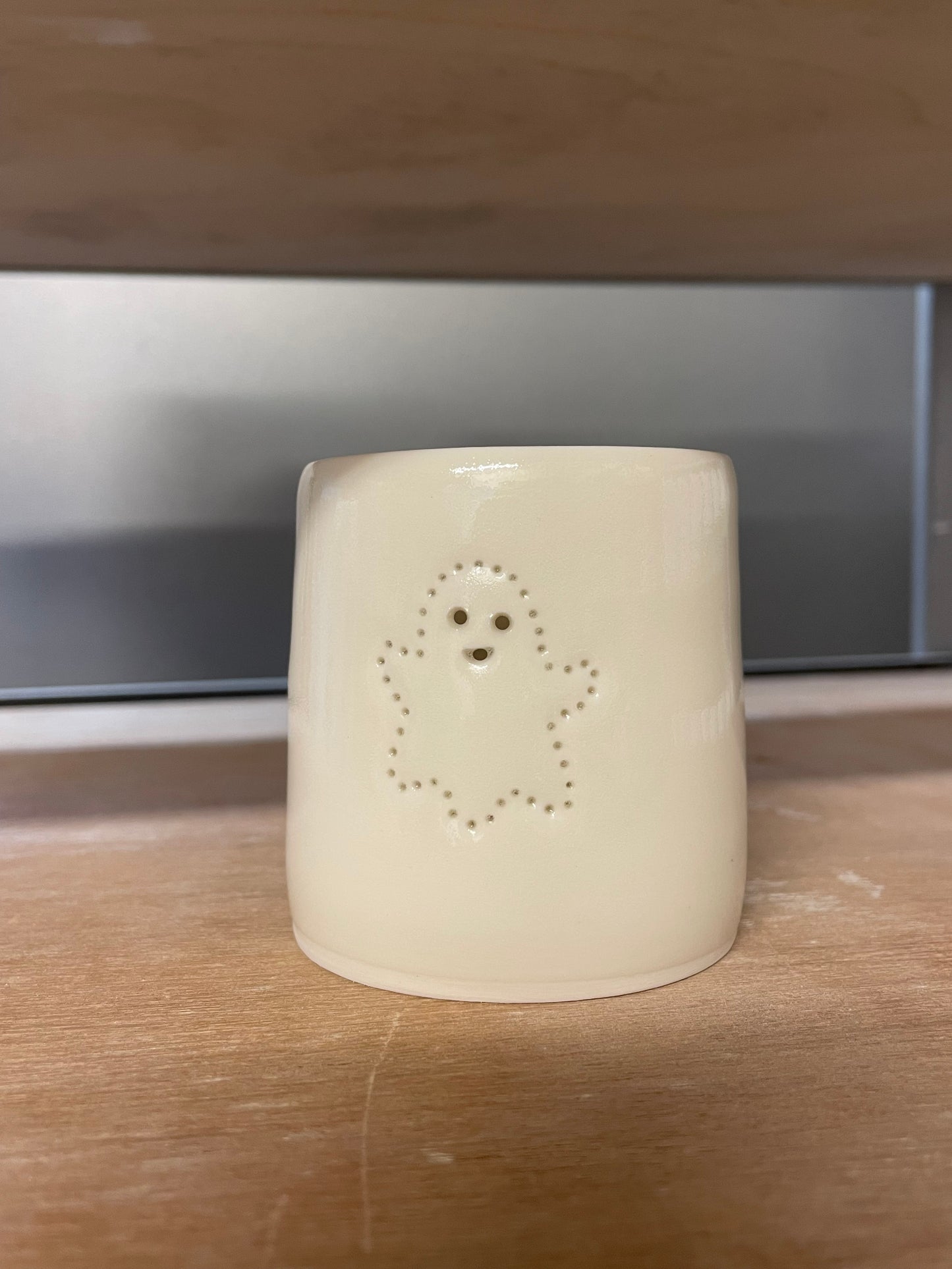 Halloween mini porcelain tealight holder