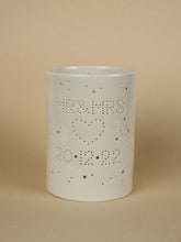 Load image into Gallery viewer, Personalised maxi porcelain tealight holder
