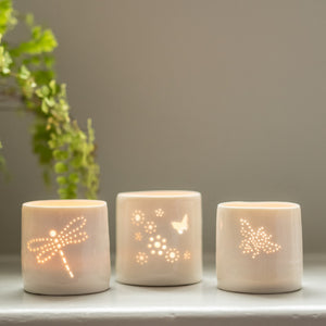 Meadow mini porcelain tealight holder