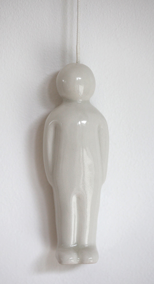 Luna Light Paul - gloss white porcelain light pull