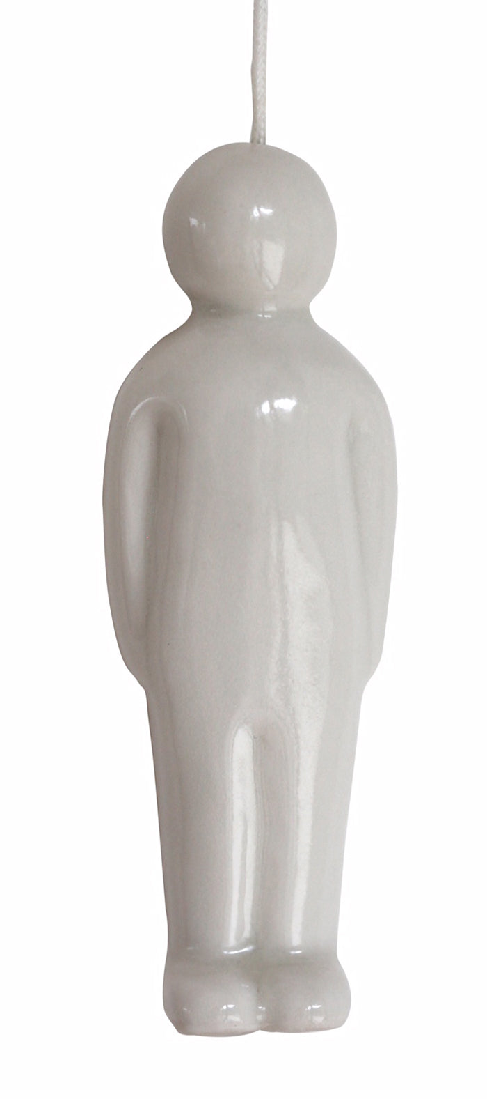 Luna Light Paul - gloss white porcelain light pull