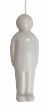 Load image into Gallery viewer, Luna Light Paul - gloss white porcelain light pull
