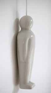 Luna Light Paul - gloss white porcelain light pull