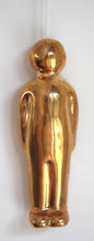 Load image into Gallery viewer, Luna Light Paul - Gold Lustre porcelain light pull
