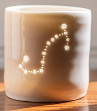 Load image into Gallery viewer, Scorpio mini porcelain tealight holder
