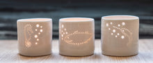 Load image into Gallery viewer, Whale mini porcelain tealight holder
