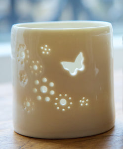Meadow mini porcelain tealight holder