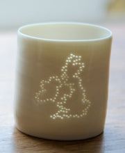 Load image into Gallery viewer, UK mini porcelain tealight holder
