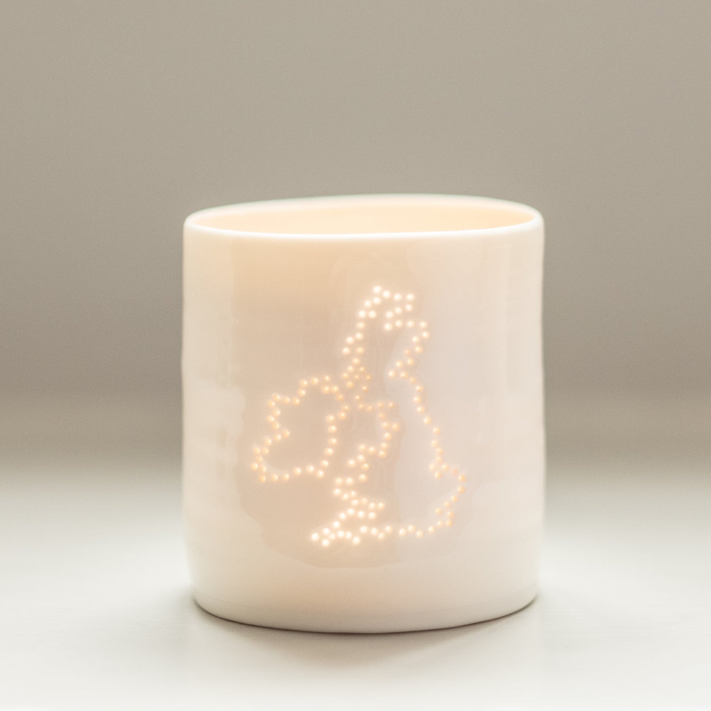 UK mini porcelain tealight holder