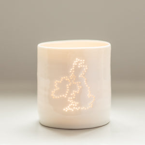 UK mini porcelain tealight holder